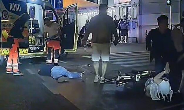 Rátámadtak egy járókelőre Budapest belvárosában, ájultra verték az egyik éjjel-nappal nyitva tartó török étteremnél – videó a cikkben