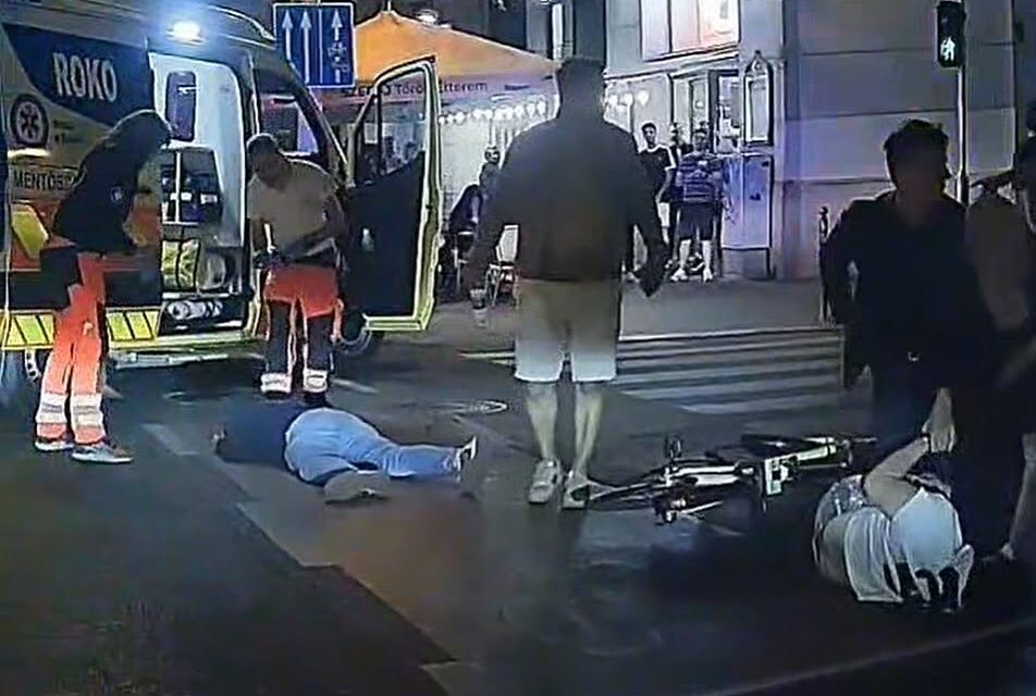 Rátámadtak egy járókelőre Budapest belvárosában, ájultra verték az egyik éjjel-nappal nyitva tartó török étteremnél – videó a cikkben