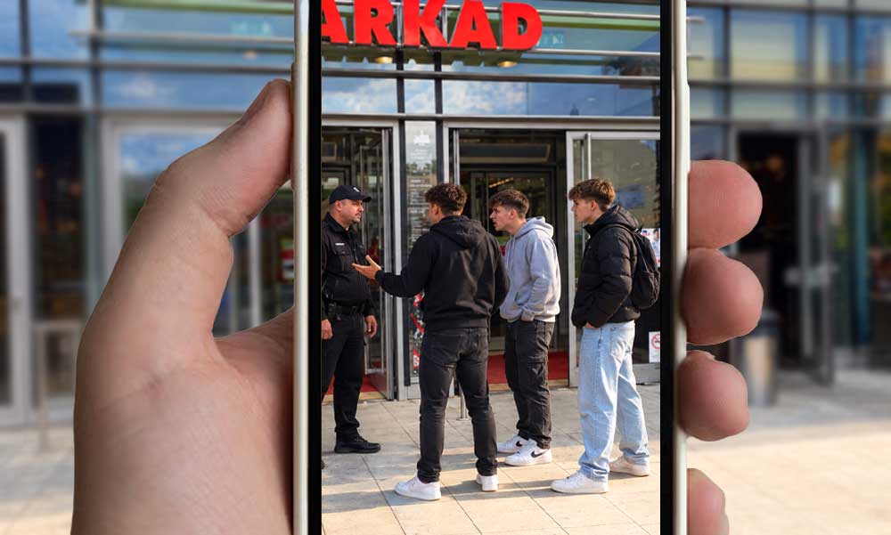 Egy randalírozó banda támadt a biztonsági őrre a pécsi Árkádban, a férfit fejsérüléssel vitték kórházba