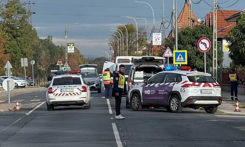 A zebrán gázoltak halálra egy idős nőt Gyálon, a helyiek szerint rendkívül veszélyes útszakaszon történt a baleset