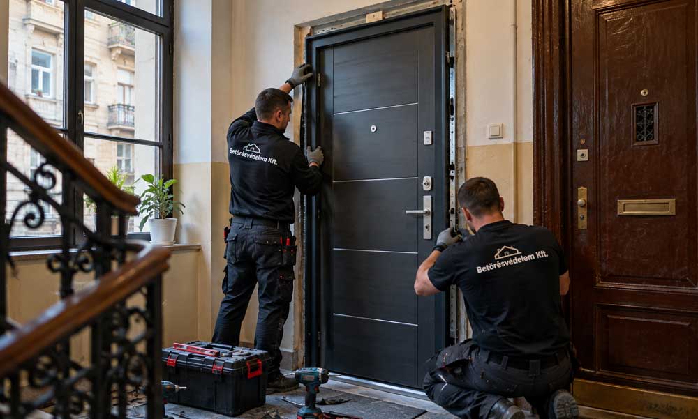 Az első védvonal a bejárat: egyedi biztonsági ajtó, rács és 3M biztonsági fólia a Betörésvédelem Kft.-től