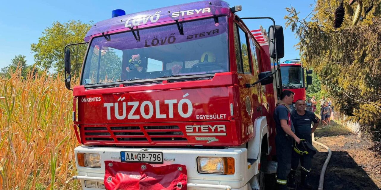 Feltörték a lövői tűzoltók autóját, életmentő eszközt vittek el a tolvajok – az alpolgármester a lakosság segítségét kéri